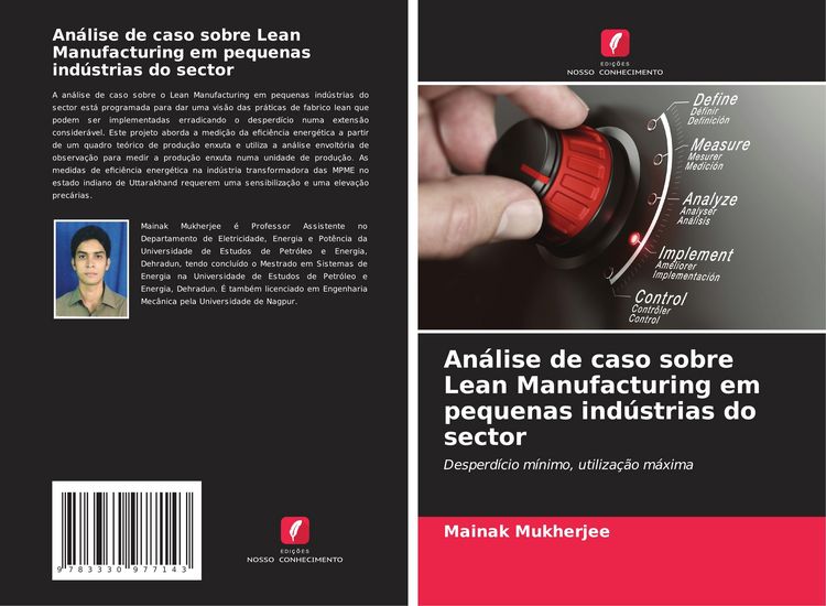 Produktbild: An&aacute;lise de caso sobre Lean Manufacturing em pequenas ind&uacute;strias do sector