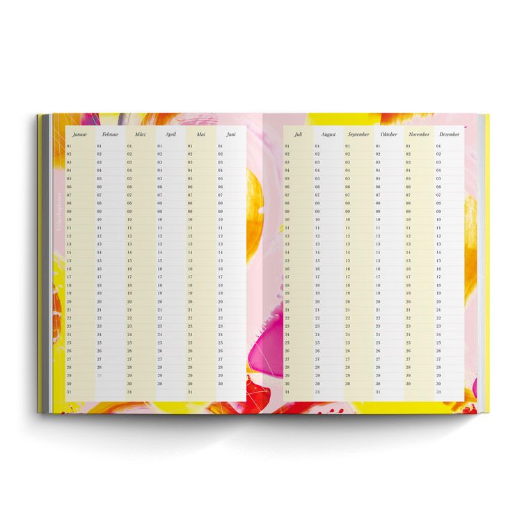 Produktbild: Terminplaner 2024/2025: Der ideale Terminkalender ohne Datum mit stabilem Hardcover. Organizer, Buchplaner aus der Art.Collection von Stay Inspired