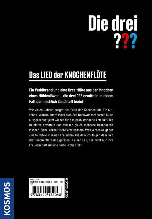 Produktbild: Die drei ??? Das Lied der Knochenfl&ouml;te