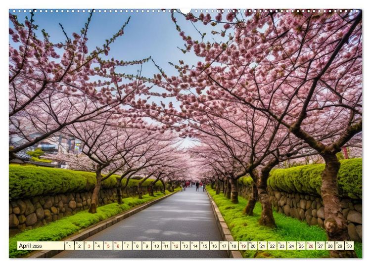 Produktbild: Typisch Japanisch (Wandkalender 2026 DIN A2 quer), CALVENDO Monatskalender