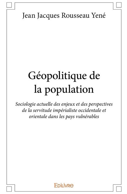 Produktbild: G&eacute;opolitique de la population