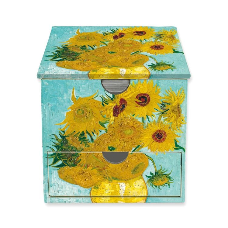 Produktbild: Memo Cube: Vincent van Gogh, Sonnenblumen