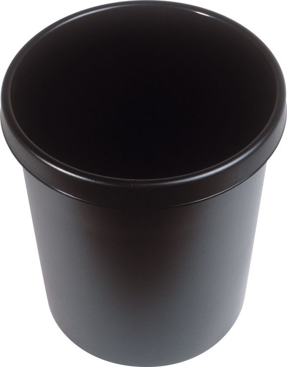 Produktbild: HELIT Papierkorb the german, schwarz