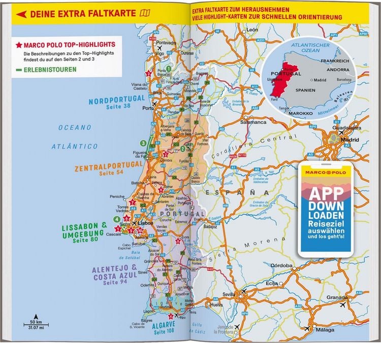 Produktbild: MARCO POLO Reisef&uuml;hrer Portugal