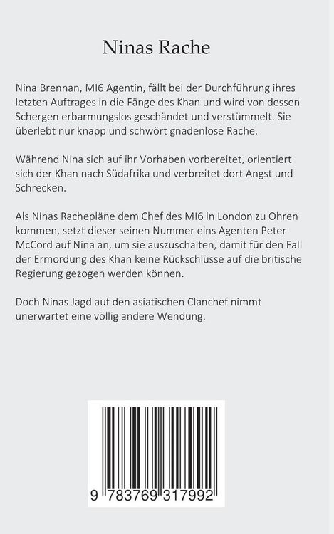 Produktbild: Ninas Rache