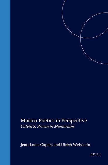 Produktbild: Musico-Poetics in Perspective