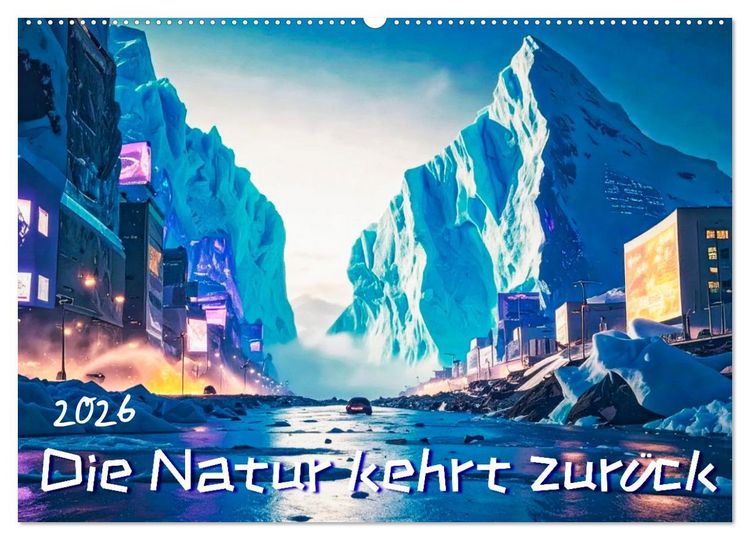 Produktbild: Die Natur kehrt zur&uuml;ck (Wandkalender 2026 DIN A2 quer), CALVENDO Monatskalender
