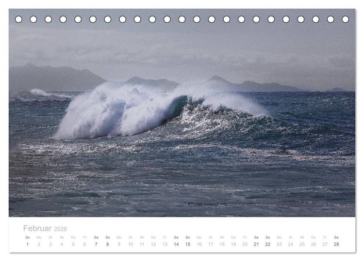 Produktbild: Sehnsucht nach Fuerteventura (Tischkalender 2026 DIN A5 quer), CALVENDO Monatskalender