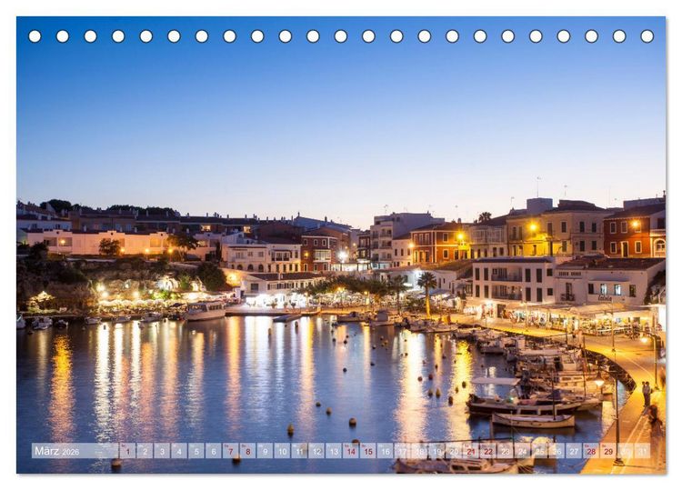 Produktbild: Menorca - Perle im MIttelmeer (Tischkalender 2026 DIN A5 quer), CALVENDO Monatskalender
