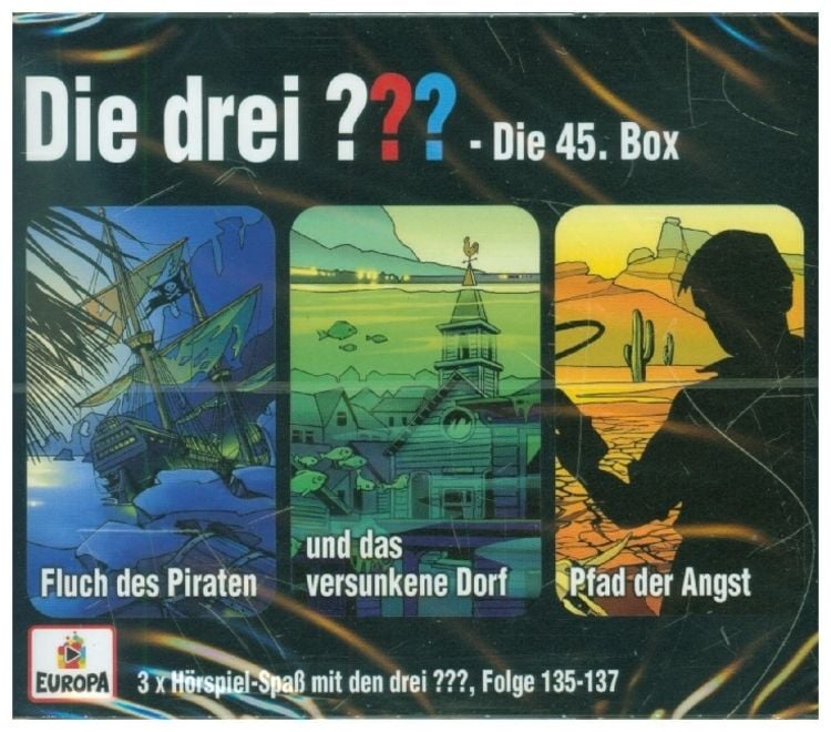 Produktbild: Die drei ??? - 3er Box 45 (Folgen 135, 136, 137)