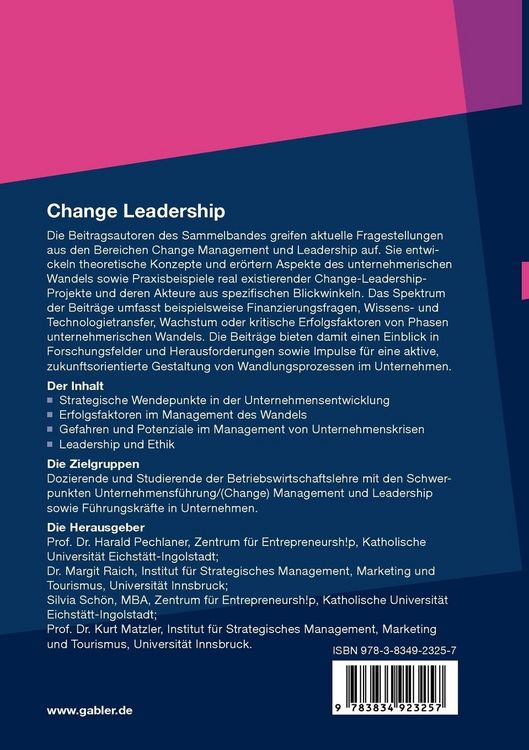 Produktbild: Change Leadership