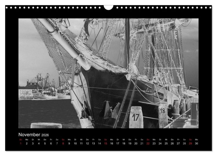 Produktbild: Schiffe anders (Wandkalender 2026 DIN A3 quer), CALVENDO Monatskalender