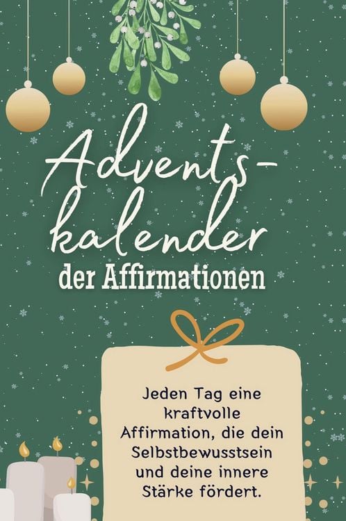 Produktbild: Adventskalender der Affirmationen