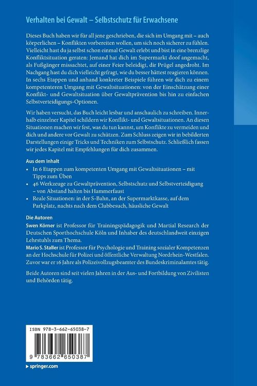 Produktbild: Verhalten bei Gewalt &ndash; Selbstschutz f&uuml;r Erwachsene