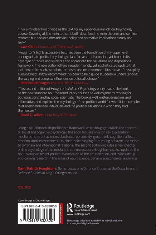Produktbild: Political Psychology