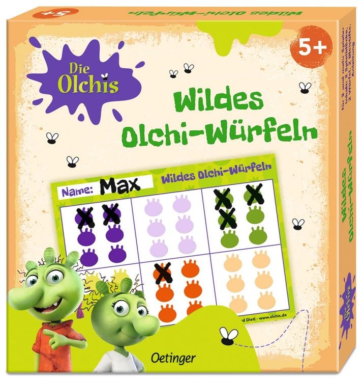 Produktbild: Die Olchis. Wildes Olchi-W&uuml;rfeln