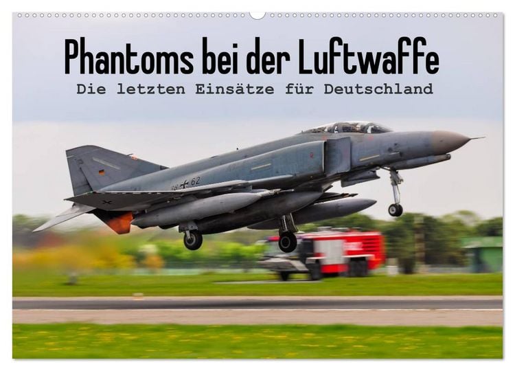 Produktbild: Phantoms bei der Luftwaffe (Wandkalender 2026 DIN A2 quer), CALVENDO Monatskalender