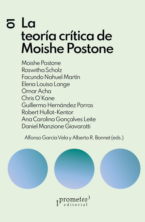 Produktbild: La teor&iacute;a cr&iacute;tica de Moishe Postone
