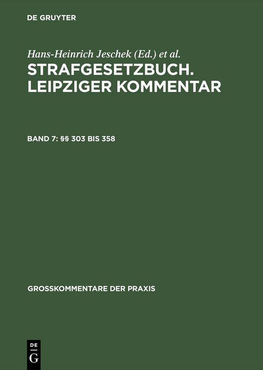 Produktbild: &sect;&sect; 303 bis 358