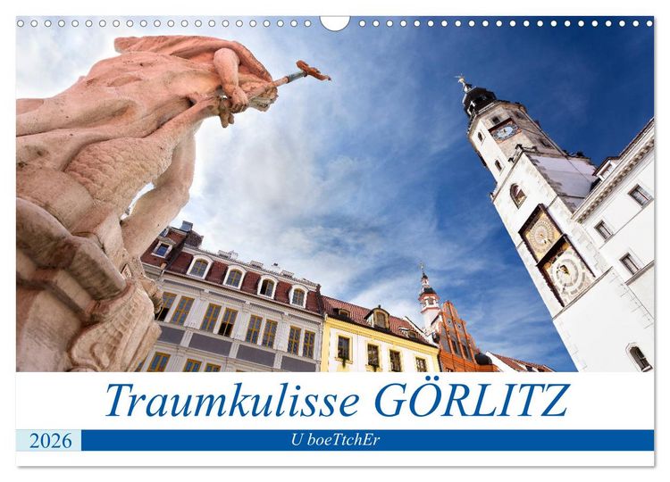 Produktbild: Traumkulisse G&Ouml;RLITZ (Wandkalender 2026 DIN A3 quer), CALVENDO Monatskalender