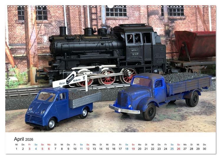 Produktbild: Klassische Loks aus G&ouml;ppingen (hochwertiger Premium Wandkalender 2026 DIN A2 quer), Kunstdruck in Hochglanz