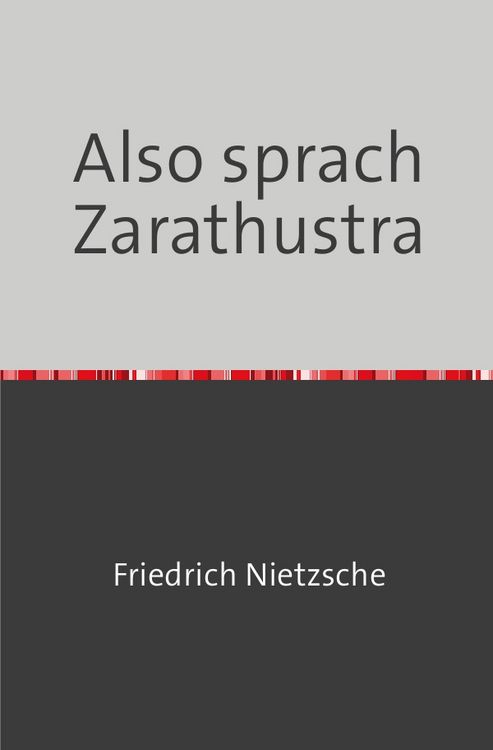 Produktbild: Also sprach Zarathustra