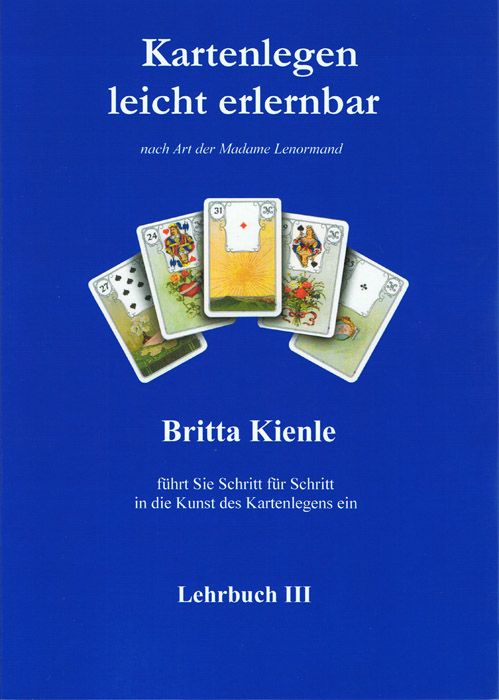 Produktbild: Kartenlegen leicht erlernbar - Lehrbuch III