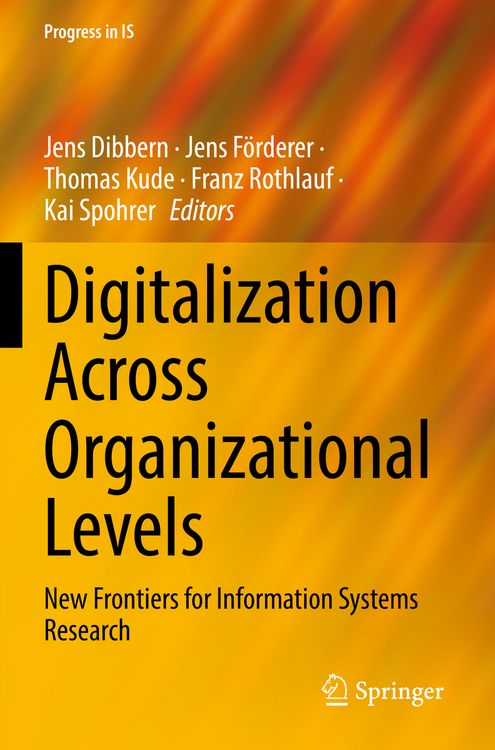 Produktbild: Digitalization Across Organizational Levels