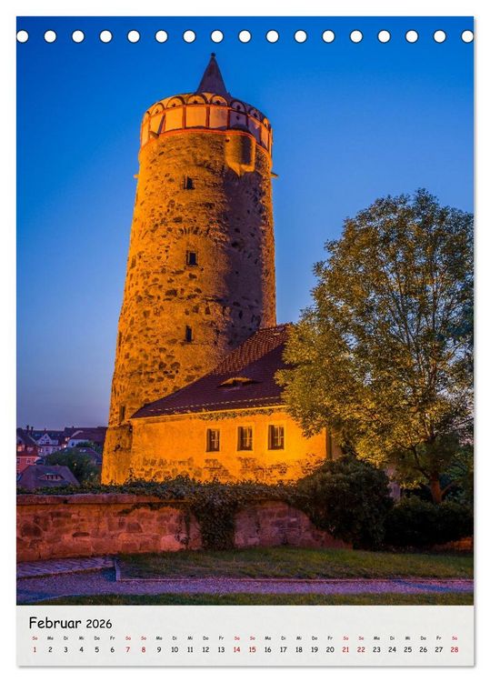 Produktbild: Bautzen - Die Sch&ouml;ne im Osten (Tischkalender 2026 DIN A5 hoch), CALVENDO Monatskalender