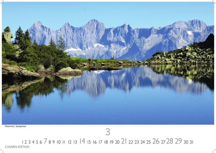 Produktbild: Alpen Kalender 2027 &ndash; Wandkalender | Fotokalender | Alpenkalender | Alpenl&auml;nder 24x35cm - Hochwertiger . mit atemberaubenden Bergmotiven, Perfekt f&uuml;r Naturliebhaber & Bergfans&ldquo;