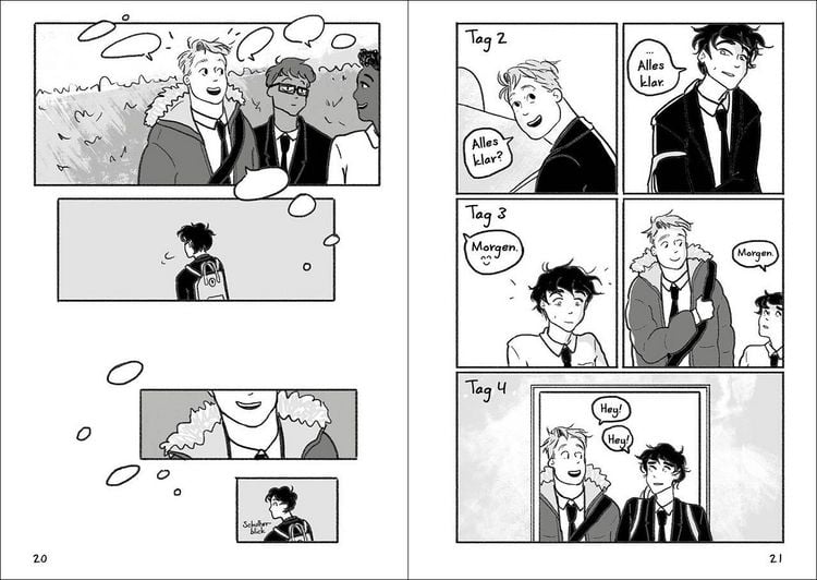 Produktbild: Heartstopper Volume 1 (deutsche Hardcover-Ausgabe)