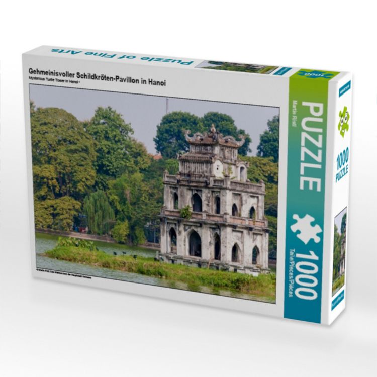 Produktbild: Gehmeinisvoller Schildkr&ouml;ten-Pavillon in Hanoi (Puzzle)