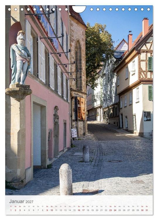 Produktbild: Schw&auml;bisch Hall am Kocher (Wandkalender 2027 DIN A4 hoch), CALVENDO Monatskalender