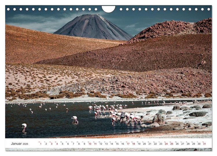 Produktbild: Chile - Die stille Kraft der Atacama (Wandkalender 2026 DIN A4 quer), CALVENDO Monatskalender