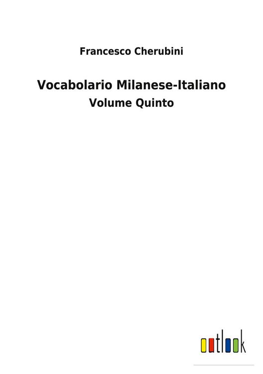 Produktbild: Vocabolario Milanese-Italiano