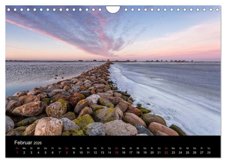 Produktbild: NORDWEH-Bilder 2026 (Wandkalender 2026 DIN A4 quer), CALVENDO Monatskalender