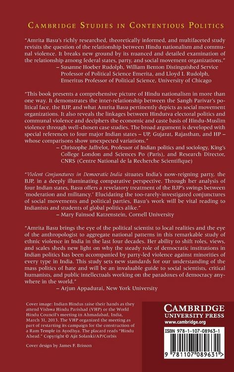 Produktbild: Violent Conjunctures in Democratic India