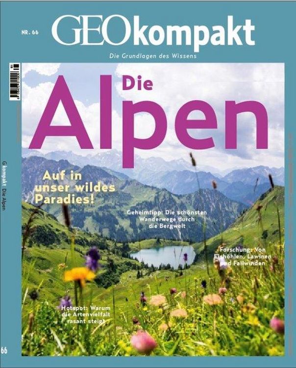 Produktbild: GEOkompakt / GEOkompakt 67/2021 - Die Alpen