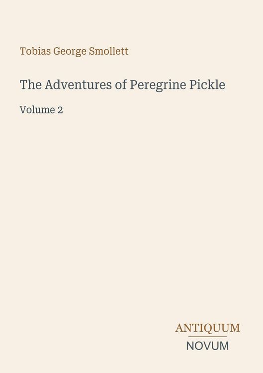 Produktbild: The Adventures of Peregrine Pickle
