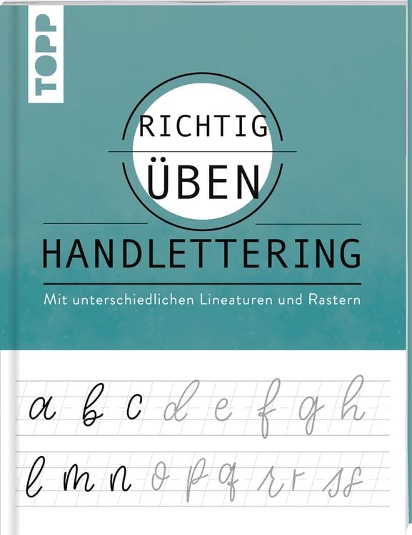 Produktbild: richtig &uuml;ben Handlettering