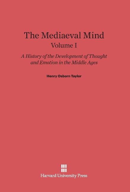 Produktbild: The Mediaeval Mind, Volume I