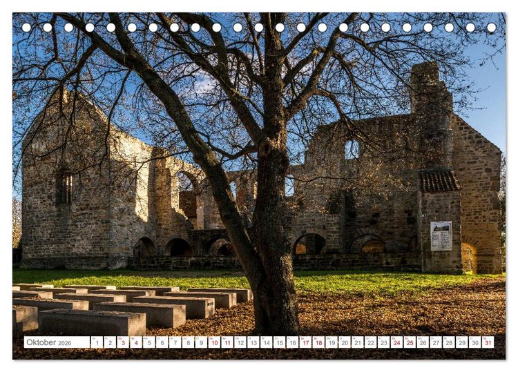 Produktbild: Romanik in Sachsen-Anhalt (Tischkalender 2026 DIN A5 quer), CALVENDO Monatskalender