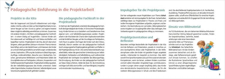 Produktbild: Neue Projekte in der Kita: Schulstart