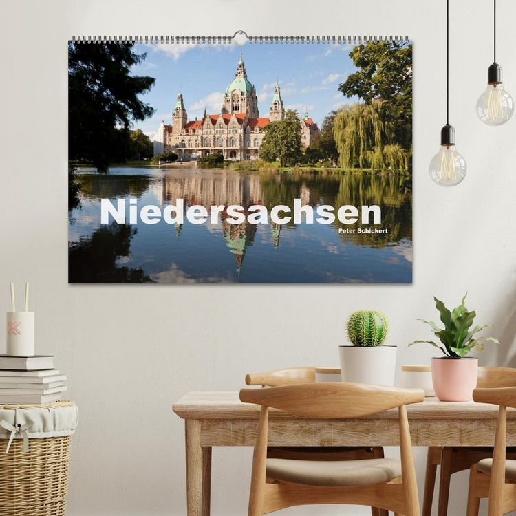 Produktbild: Niedersachsen (Wandkalender 2026 DIN A2 quer), CALVENDO Monatskalender