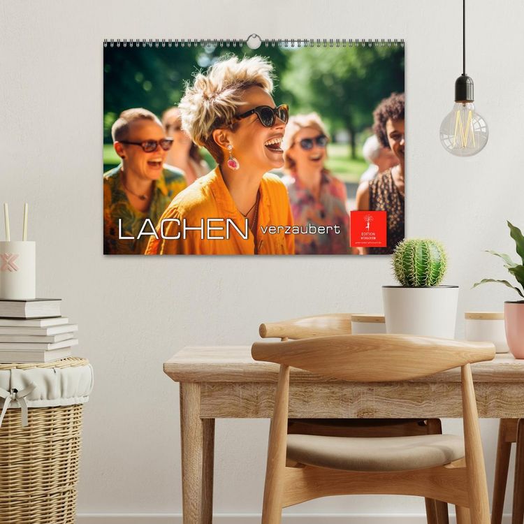 Produktbild: Lachen verzaubert (Wandkalender 2026 DIN A3 quer), CALVENDO Monatskalender