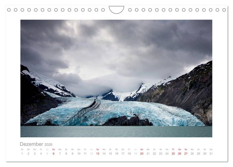 Produktbild: Alaska 2026 (Wandkalender 2026 DIN A4 quer), CALVENDO Monatskalender