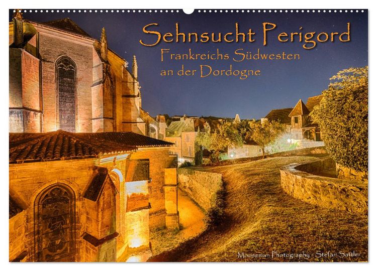 Produktbild: Sehnsucht Perigord - Frankreichs S&uuml;dwesten an der Dordogne (Wandkalender 2026 DIN A2 quer), CALVENDO Monatskalender