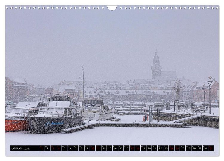 Produktbild: Waren (M&uuml;ritz) in der Mecklenburgischen Seenplatte (Wandkalender 2026 DIN A3 quer), CALVENDO Monatskalender