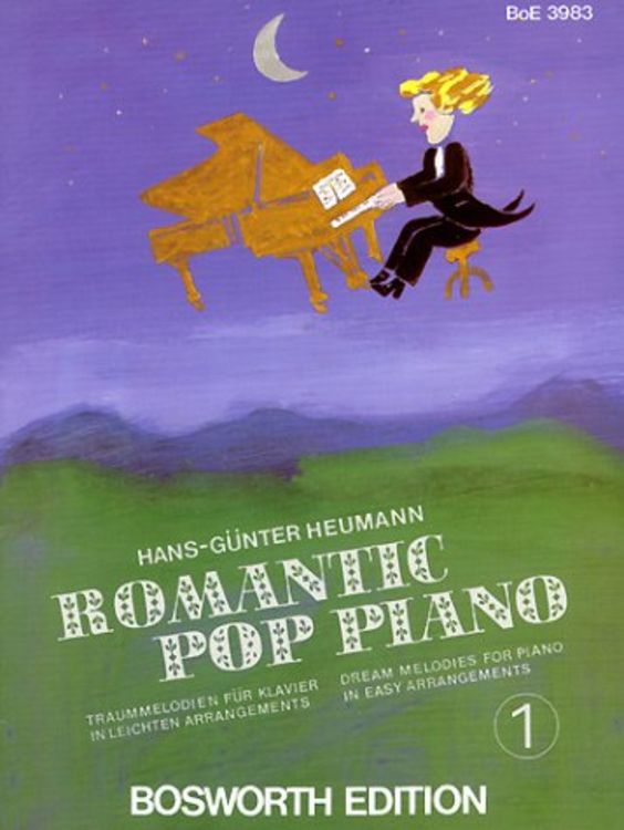 Produktbild: Romantic Pop Piano. Traummelodien f&uuml;r Klavier in leichten Arrangements / Romantic Pop Piano 1