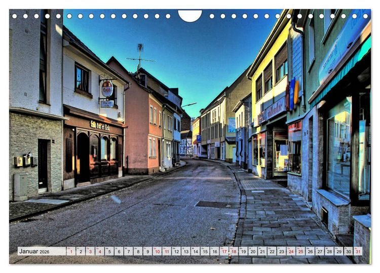 Produktbild: Euskirchen - Ein Trip durch die Kreisstadt am Rande der Eifel (Wandkalender 2026 DIN A4 quer), CALVENDO Monatskalender
